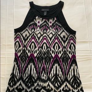 INC SLEEVELESS BLOUSE SZ LG